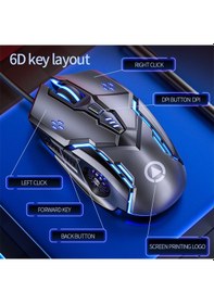 Resim G5 QC RGB Kablolu Oyuncu Mouse 