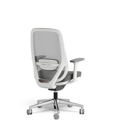 Resim Glory Beyaz Fileli Ofis Şef ve Toplantı Koltuğu 