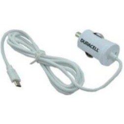 Resim Duracell 12v Micro Usb Telefon Araç Şarjı Beyaz Dr5005w 