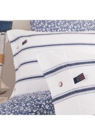 Resim Blue Marine Çift Kişilik Nevresimli Pike Takımı Breezy İndigo Mavi 