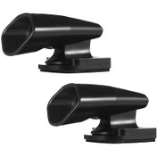 Resim Dianziye 2 Adet Otomobil Vahşi Hayvan Uyarı Sistemi - Ultrasonik Ve Rüzgarlı Fonksiyonlu Avcı, Geyik, Köpek İçin Koruma Cihazı Siyah 