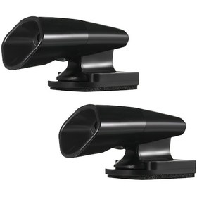 Resim Dianziye 2 Adet Otomobil Vahşi Hayvan Uyarı Sistemi - Ultrasonik Ve Rüzgarlı Fonksiyonlu Avcı, Geyik, Köpek İçin Koruma Cihazı Siyah 