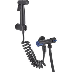 Resim Guangdong Spirit Klozet Musluğu Seti -Siyah (Yurt Dışından) 