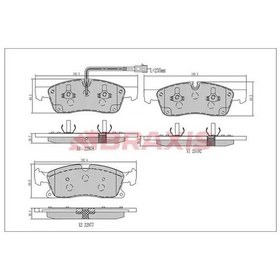 Resim Braxıs Aa0717 On Fren Balatasi 673004427 