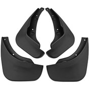 Resim Mazda 2 Hatchback 2007-2012 İçin 4 Adet / Takım Araba Oto Yumuşak Plastik Sıçrama Flapları Çamurluk Koruma 