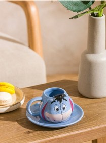 Resim Lcw Home Karışık Eeyore Baskılı Seramik Kahve Fincanı 100 Ml Mavi 