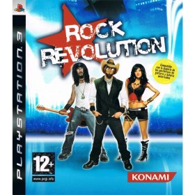 Resim Rock Revolution Gitar ve Davul Uyumlu PS3 