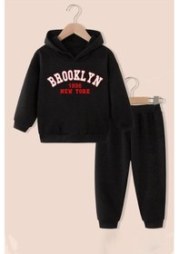Resim Uyguntarz Çocuk Brooklyn Eşofman Takımı Siyah 
