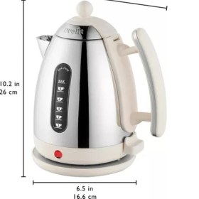 Resim Dualit Ekmek Kızartma- Kettle 2 Li Set 27045 Classic 2 Hazneli Ekmek Kızartma Makinesi -Lite 72003 Su Isıtıcısı Kettle 3000 W Paslanmaz Çelikkanvas 