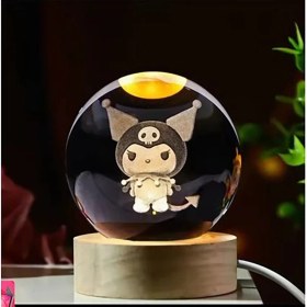 Resim Kuromi Işıklı Cam Küre Cap 6 cm Kod 63 Pop 