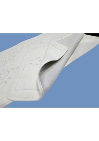 Resim Banyo Paspası Klozet Set 2'li Madrid Ekru Desenli 