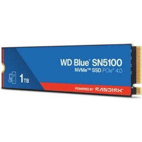 Resim Wd Blue SN5100 1tb WDS100T5B0E 7100/6700MB/S Pcıe Gen 4.0 M.2 2280 Nvme SSD 
