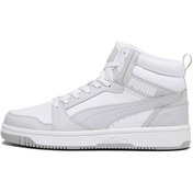 Resim Puma Rebound V6 White-ash Gray Unisex Spor Ayakkabısı 392326-05 