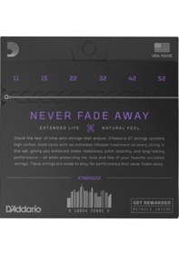 Resim D'addario Xtapb1152 Akustik Gitar Tel Seti. Phosphor Bronz Lıght 