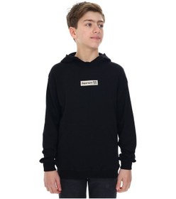 Resim Toontoy Kids Toontoy Erkek Çocuk Depar Tura Baskılı Sweatshirt Siyah 