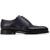 Resim Deery Hakiki Deri Lacivert Klasik Erkek Oxford Ayakkabı - 01511mlcvc01 