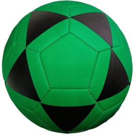 Resim Avessa 3 Astar Futbol Topu No.5 Yeşil Siyah Desenli 