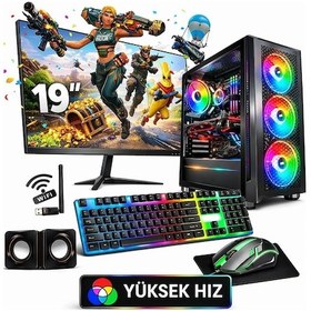 Resim J-Tech Innovare i5-3470 16 GB 256 GB SSD 19" Free Dos Masaüstü Oyuncu Bilgisayarı 