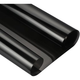 Resim BerSet Cam filmi 152X60 çizilmez ısı keser kore %05 Super Dark Black 
