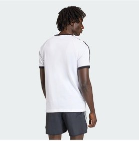 Resim Adidas 3-stripes Slim Ringer Erkek Tişört C-adıkf0418e50a00 Beyaz 