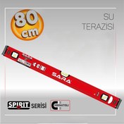 Resim SARA Profesyonel Mıknatıslı Su Terazisi 80 cm 