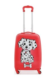 Resim Mçs Group V307 Abs Çocuk Valiz-kırmızı Dalmaçyalı 
