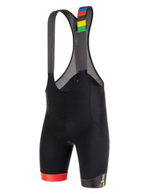 Resim Santini Cycling Bib Shorts UCI Official Varese 1951 Askılı Bisiklet Taytı RE1075GITCBOY - SİYAH / XS 