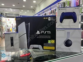Resim Ps5 Dijital Slim SIFIR - 2.Kol - Pulse 3D - Şarj Standı - KURYE 
