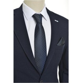 Resim Brianze Çiçek Desen Mendilli Kravat Çok Renkli 