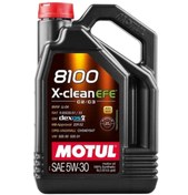 Resim Motul 8100 X-Clean Efe 5W-30 5 Litre Motor Yağı (Üretim Yılı: 2022) 