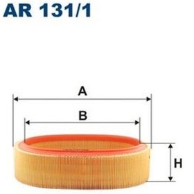 Resim Fıltron Ar131/1 Hava Fıltresı Dokker Sandero Logan Clıo Iı Kangoo Megane I 1,4 / 1,6 