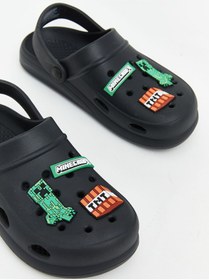Resim LC Waikiki Minecraft Baskılı Erkek Çocuk Sandalet 