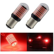 Resim 93 Tek Duy Led Pr21W Ba15S 144 Ledli Kırmızı 