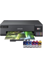Resim Epson A4 6 Renkli Inktec Süblimasyon Mürekkepli Yazıcı 