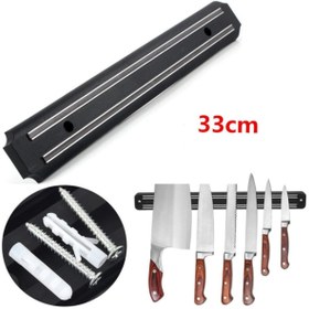 Resim Carneil Duvara Monteli Mıknatıslı Bıçak Çatal Kaşık Askısı 33 Cm Asorti 
