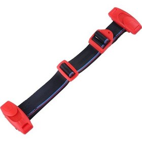 Resim Araba Çocuk Koltuğu Emniyet Kemeri Ayarı Çarpışma Önleyici Limit Sabitleyici Kırmızı 