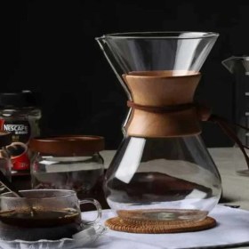 Resim Epinox Cam V60 Chemex| Filtre Kahve Demleme Ekipmanı 800 ml CK-800A 