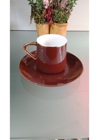 Resim Acar Porselen 6'Lı Kahve Fincan Takımı 9110 