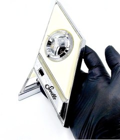 Resim BsElektronik Etiketçilere Özel Seville Lamba Direk Lambası Gazetelik Beyaz Gümüş Tasarım 