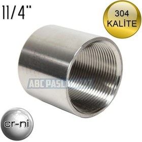 Resim Paslanmaz Çelik 11/4'' Manşon 304 Kalite 