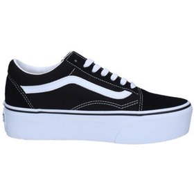 Resim Vans Ua Old Skool Stackform Black/True White Kadın Spor Ayakkabısı 