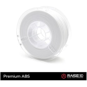 Resim RAISE3D Premium Abs Filament 1.75MM 1kg Beyaz 