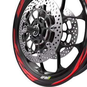 Resim Yamaha XMAX Fast Jant Şeridi - Beyaz 