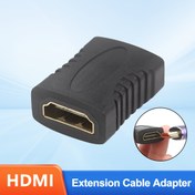 Resim Kadından Kadın Adaptör Bağlantısı, Siyah, Kaliteli ve Dayanıklı Ev/Ofis Uygulaması İçin, HDTV Bağlantısı,Ev Eğlence Kurulumu,Yer tasarrufu,Kompakt Adaptör,Güvenilir Adaptör,Uzun ömürlü,HDTV Adaptörü,USB Güç Adaptör,Ofis Profesyonelleri,Av Kurulumcuları 