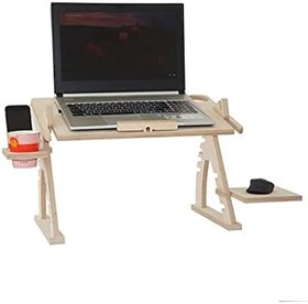 Resim Rappu Ahşap Laptop Sehpası 