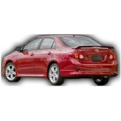 Resim Toyota Corolla Sedan 2007-2011 Uyumlu Yedek Parça Işıklı Spoiler Boyalı 