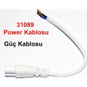 Resim Phılıps Led Bant Armatur 31089 Power Kablosu 