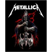 Resim Z zepplin Metallica Gitarist Büyük Sırt Patch Yama 
