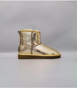Resim CassidoShoes Kadın Hakiki Süet Deri Orjinal Kürklü Pegia Kar Botu 