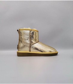 Resim CassidoShoes Kadın Hakiki Süet Deri Orjinal Kürklü Pegia Kar Botu 